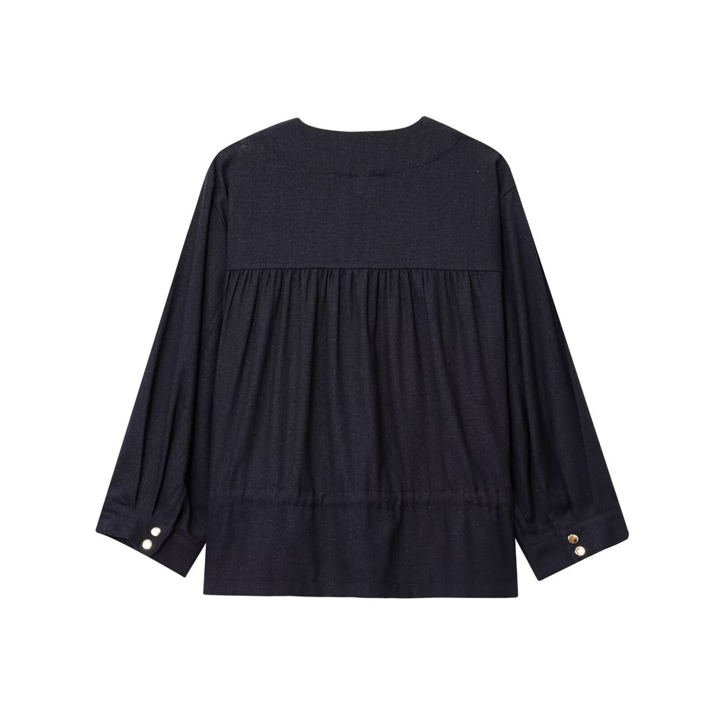 Women's Clothing Linen Blend Hunting Jacket Coat